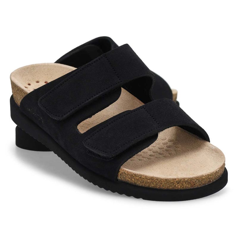 Women's Hamely Footbed Slide Sandal - Black