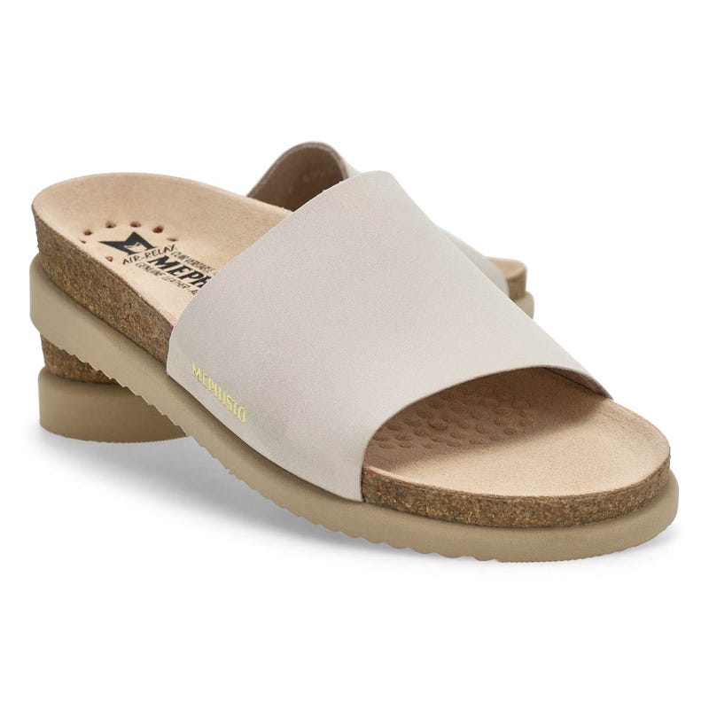 Women's Hanik Cork Footbed Slide Sandal - Fog