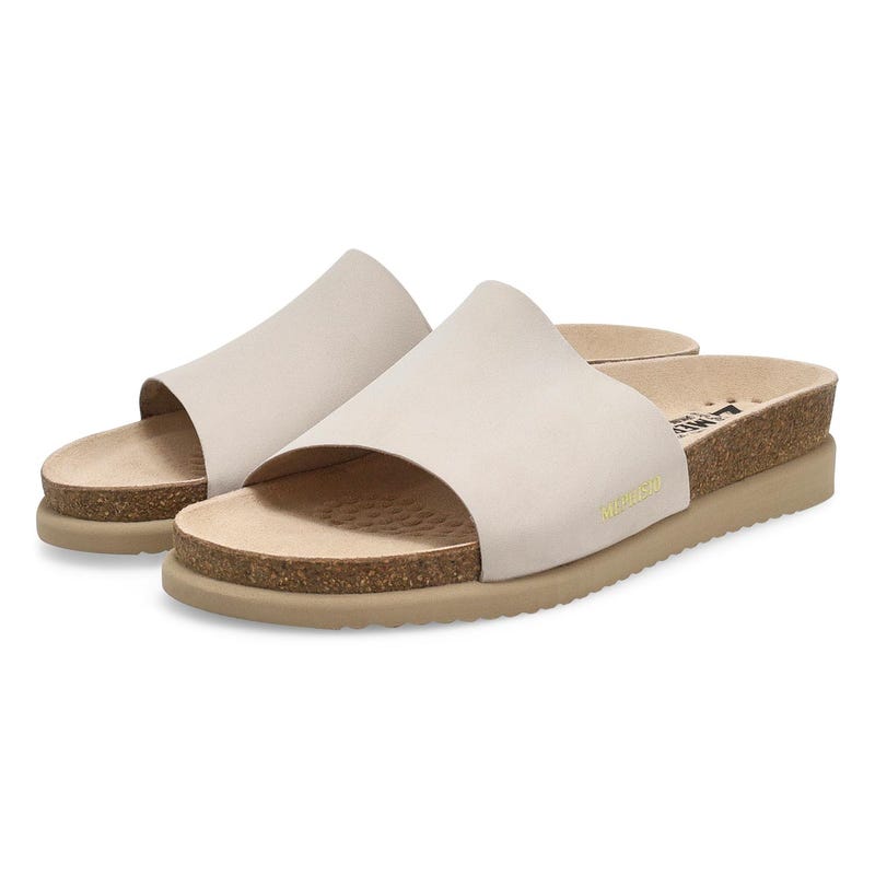 Women's Hanik Cork Footbed Slide Sandal - Fog