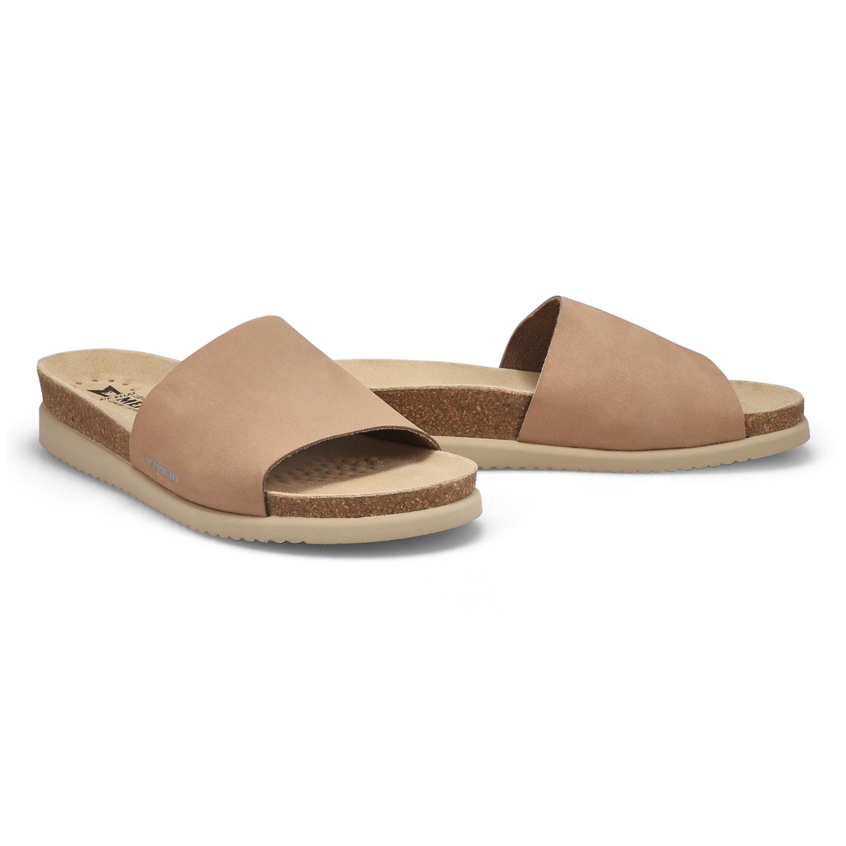 Mephisto Women's Hanik Slide Sandal - Light T | SoftMoc.com