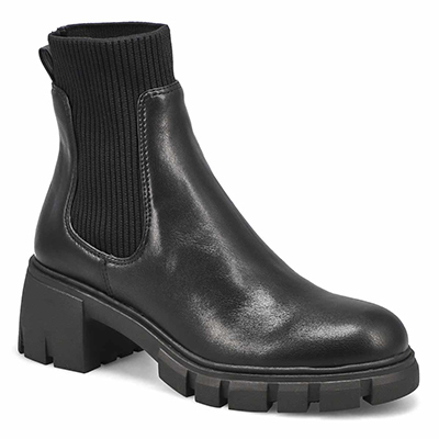 Lds Hansome Ankle Boot - Black
