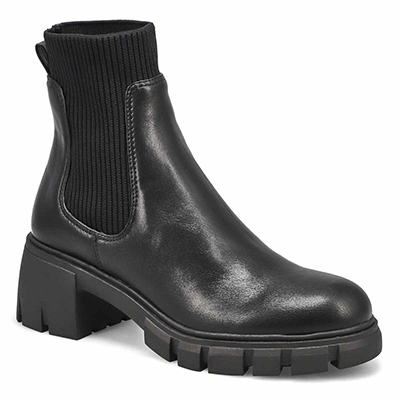 Steve Madden Women's Hansome Ankle Boot - Bla | SoftMoc.com