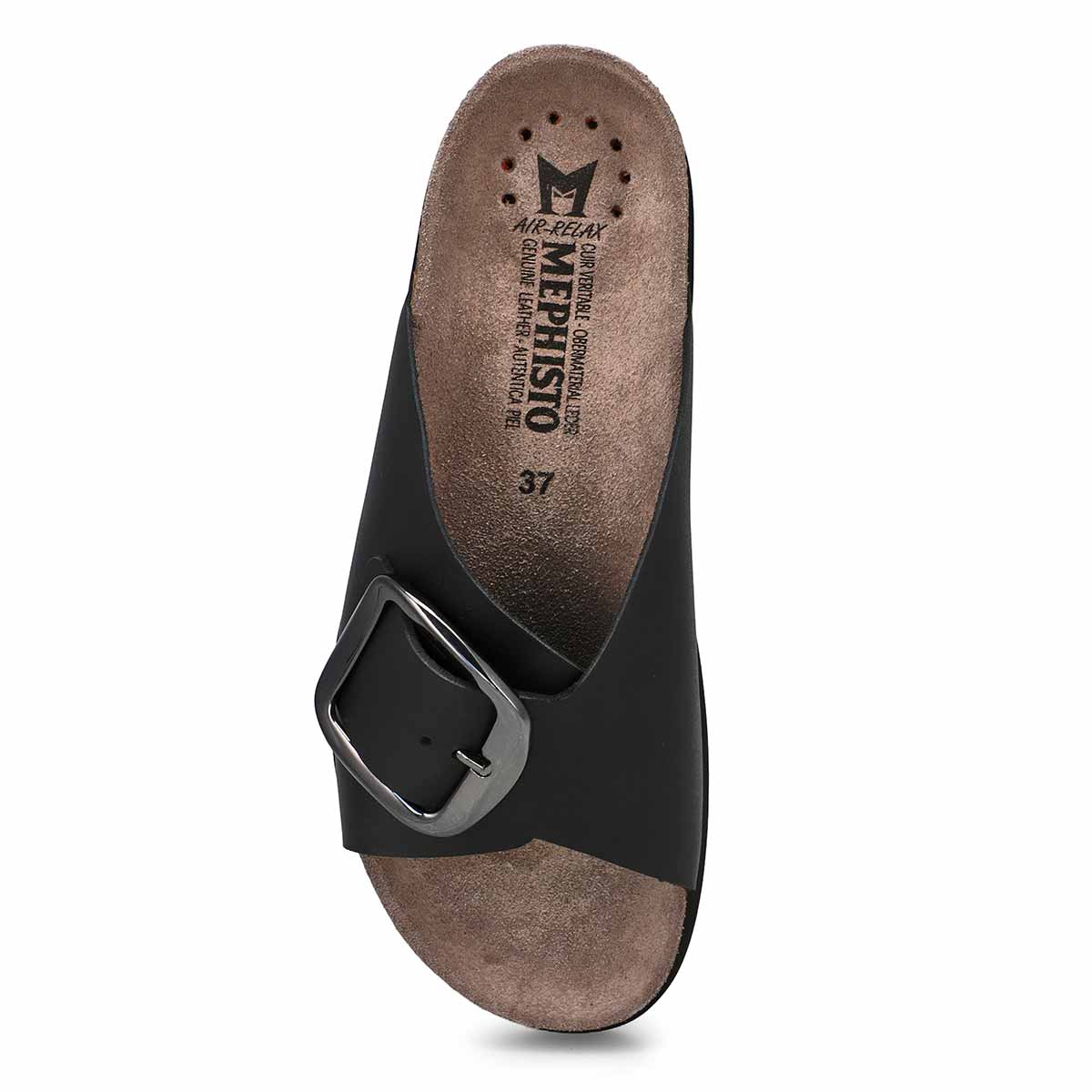 Women's Hariana Footbed Slide Sandal - Black