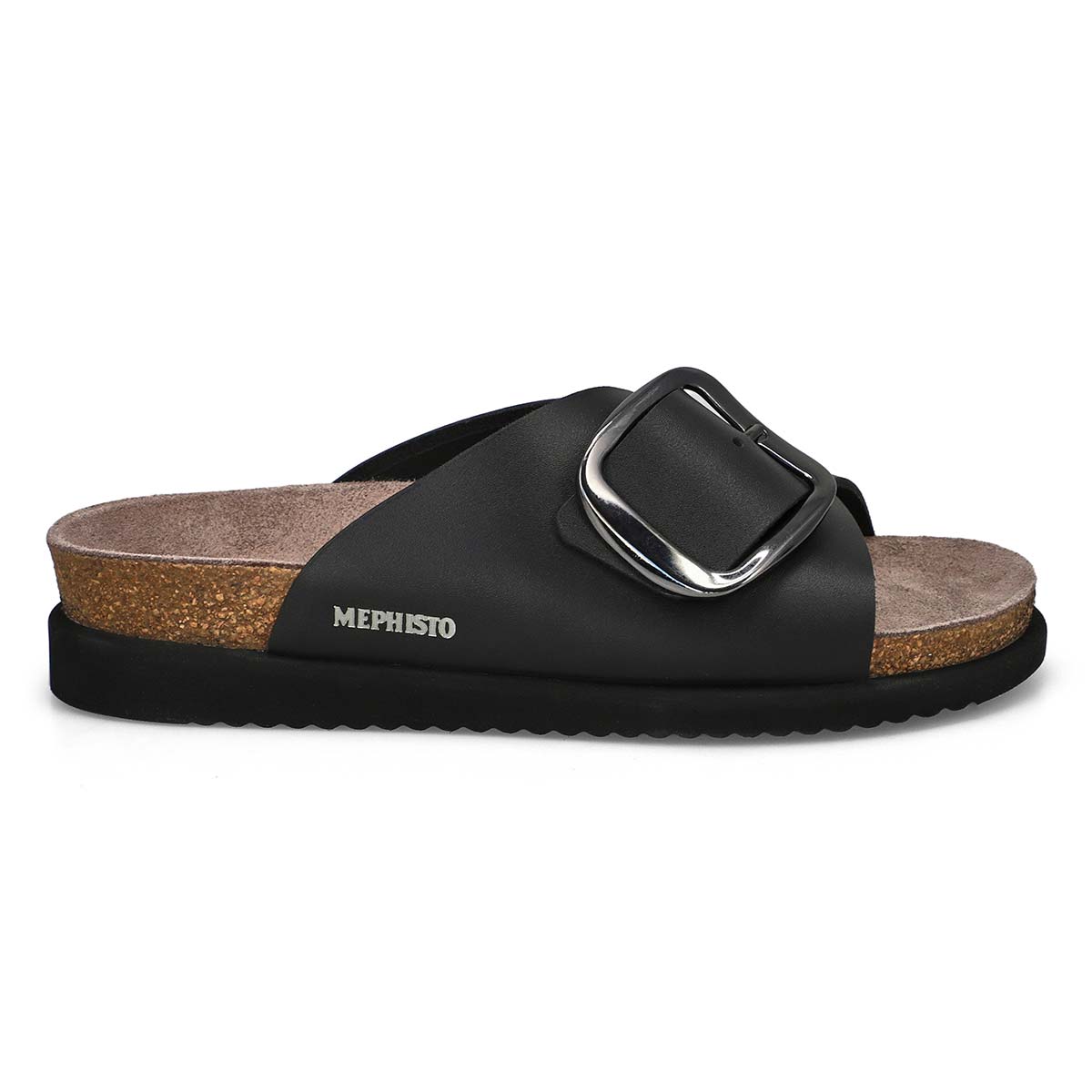 Women's Hariana Footbed Slide Sandal - Black