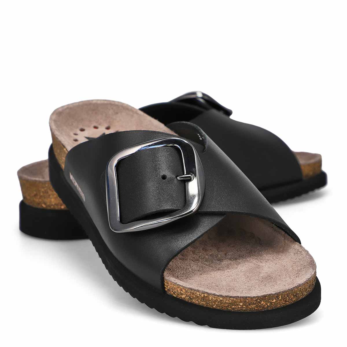 Women's Hariana Footbed Slide Sandal - Black