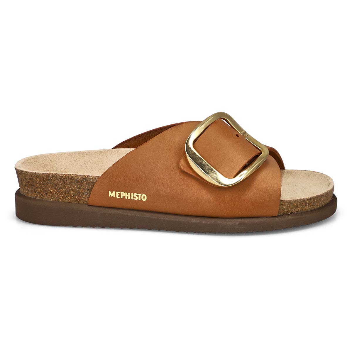 Women's Hariana Footbed Slide Sandal - Camel