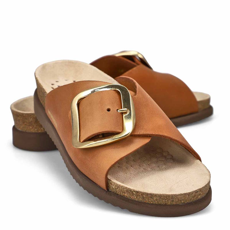 Sandale à lit de pied HARIANA, fauve, femmes