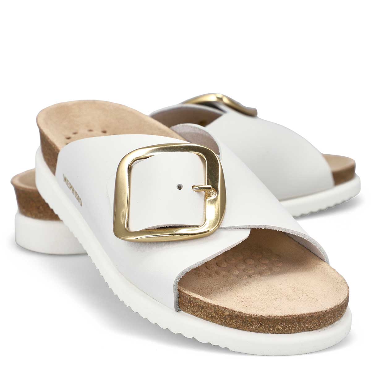 Women's  Hariana Footbed Slide Sandal - White