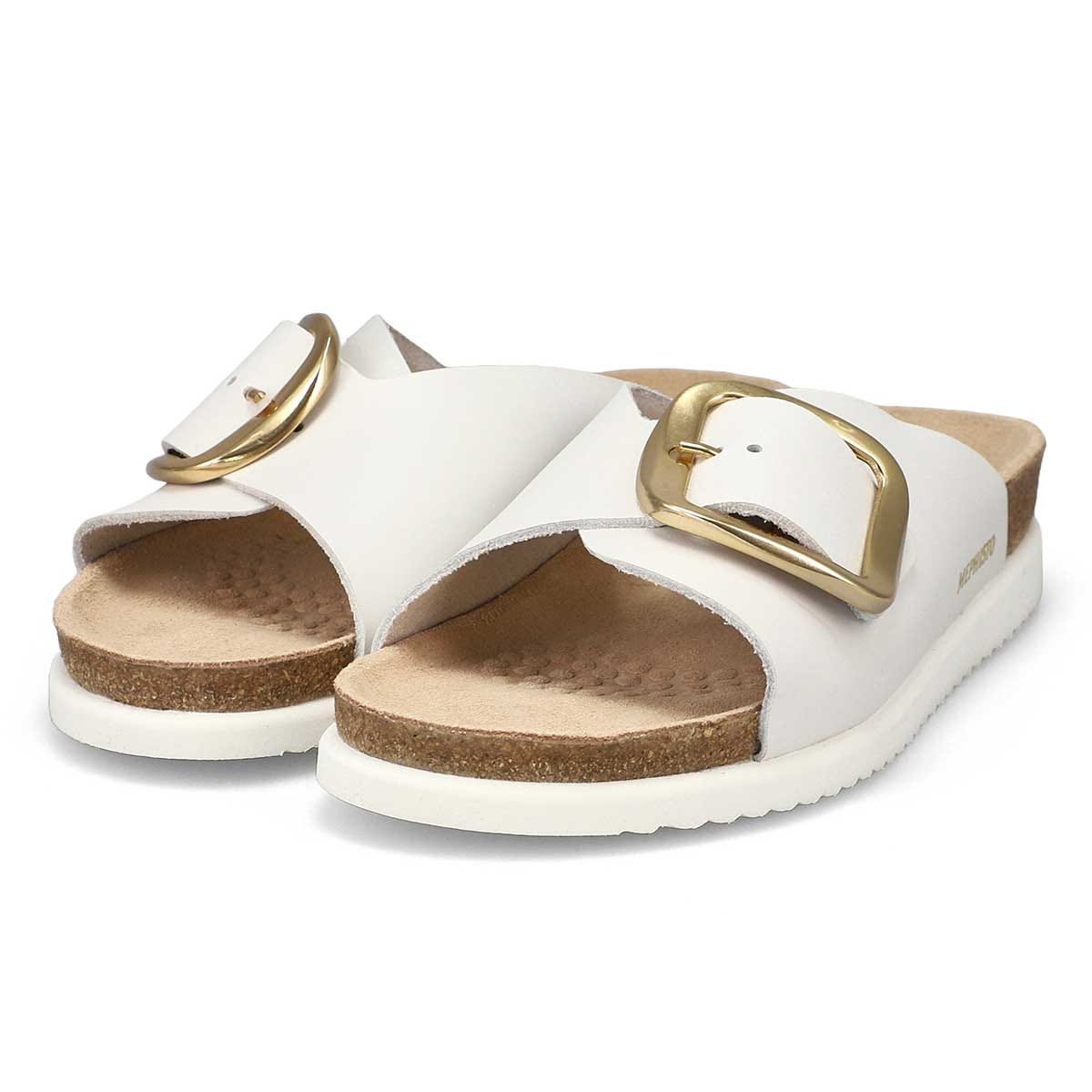 Sandale à lit de pied HARIANA, blanc, femmes