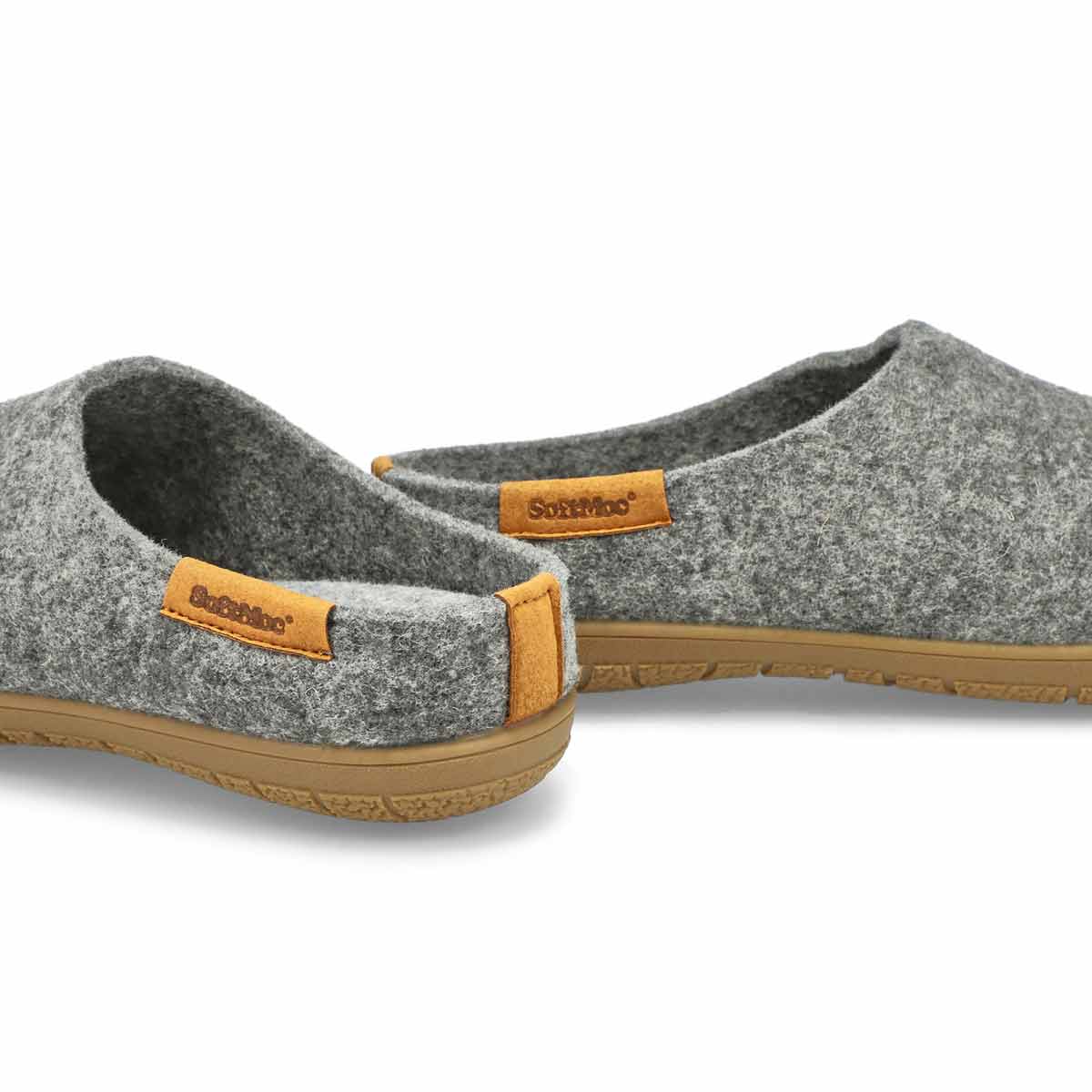 Women's Harleen Open Back Slipper - Grey