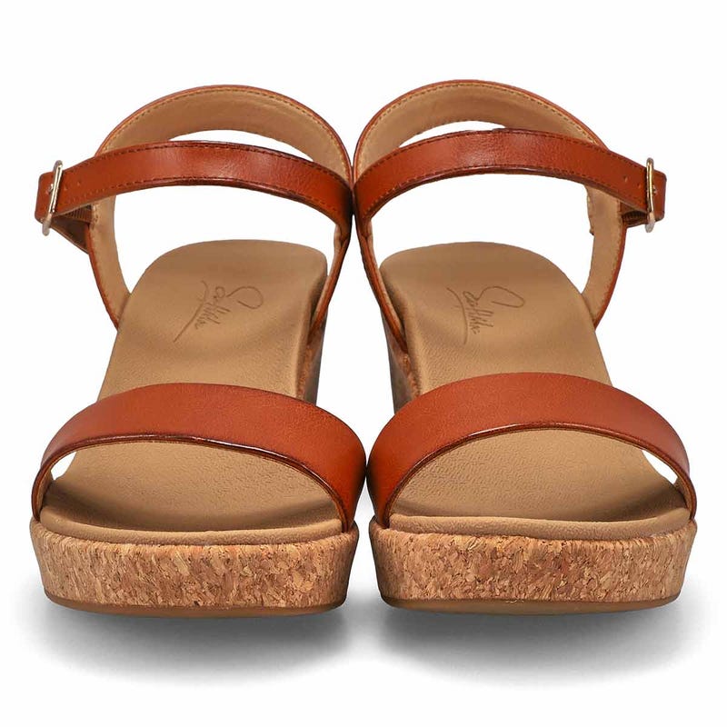 Women's Harley Wedge Sandal - Cognac