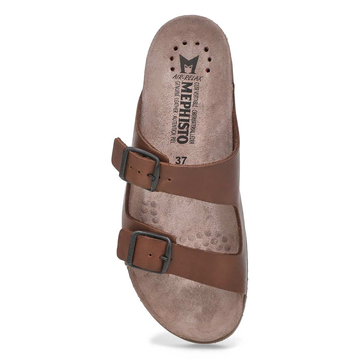 Women's Harmony Scratch Cork Footbed Sandal - Dark Brown