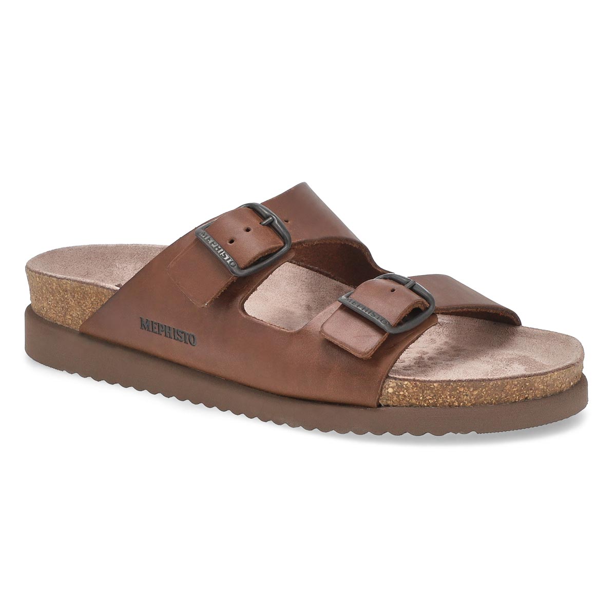 Women's Harmony Scratch Cork Footbed Sandal - Dark Brown