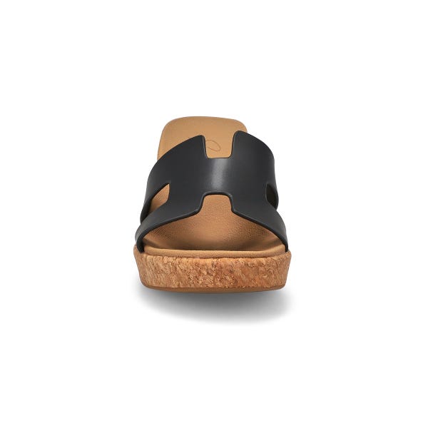 Sandale compensée HARPER, noir, femmes