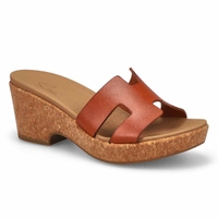 Women's Harper Wedge Sandal - Cognac