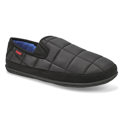 Mns Hawkeye Closed Back Slipper - Black