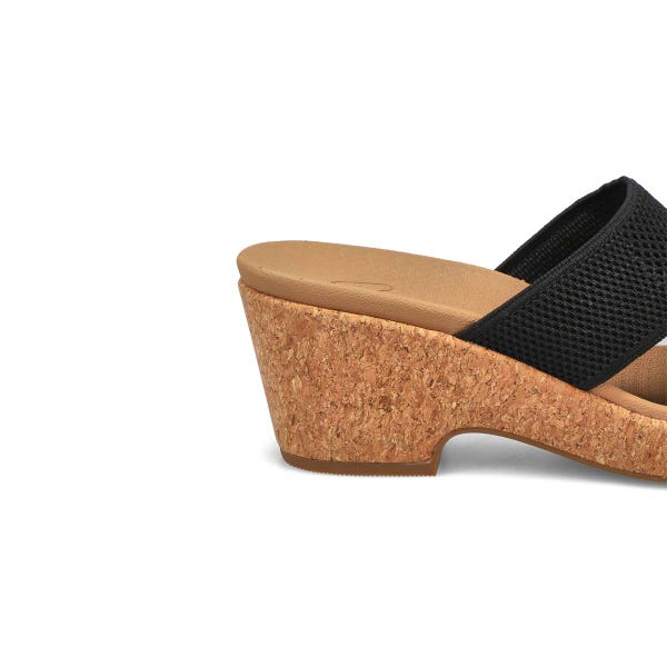 Women's Hayley Wedge Sandal - Black