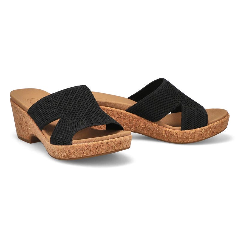 Women's Hayley Wedge Sandal - Black