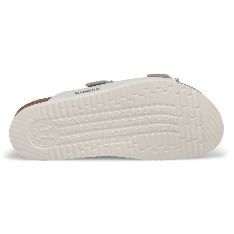 Women's Hazina Cork Footbed 2 Strap Sandal - White