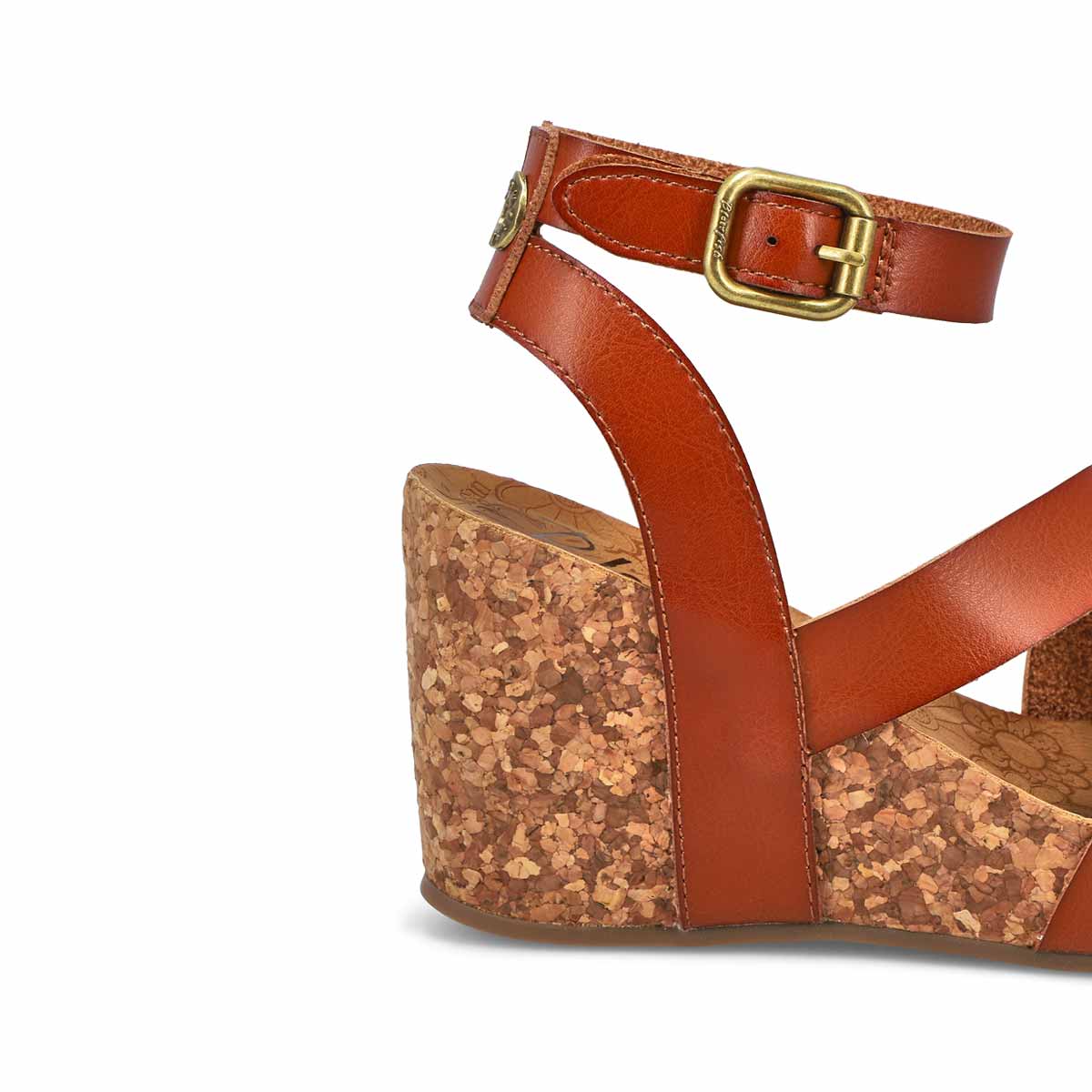 Women's Hecta Casual Wedge Sandal - Wood