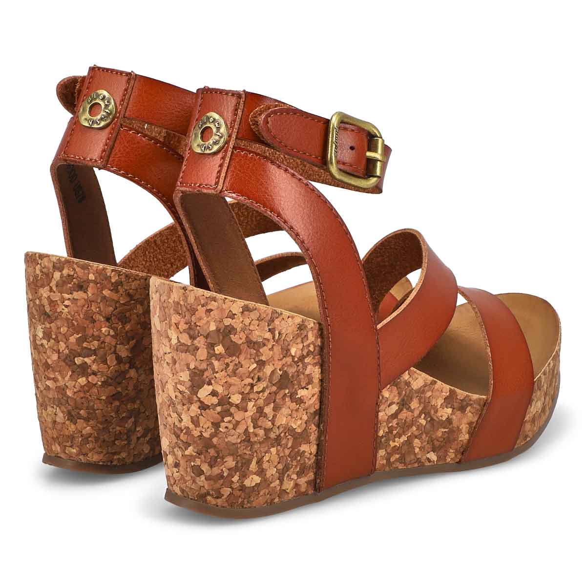 Women's Hecta Casual Wedge Sandal - Wood