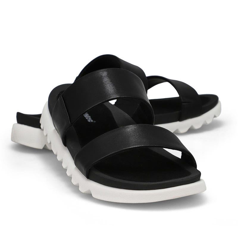 Women's Helaena 2 Strap Leather Sandal - Black
