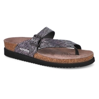 Sandale HELEN noir zèbre femmes