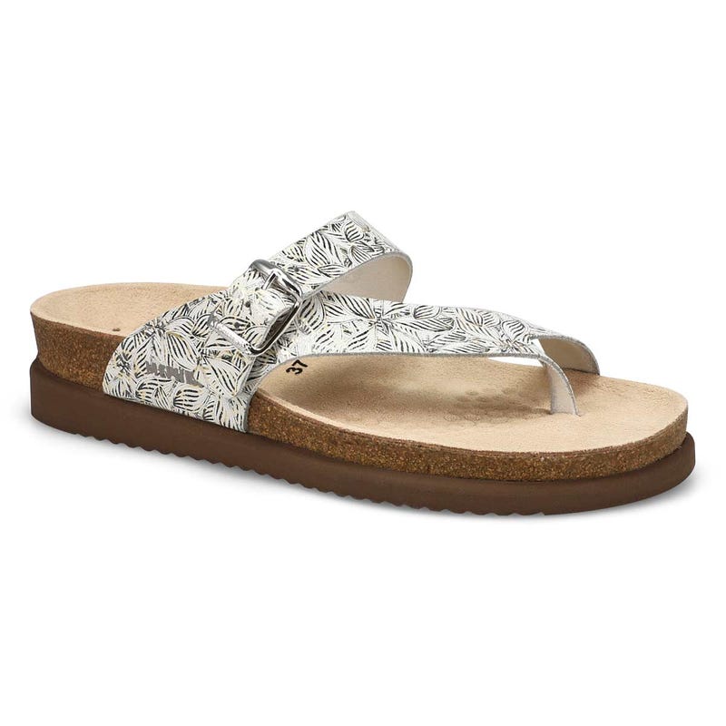 Sandale à passe-orteil et lit de pied HELEN, beige