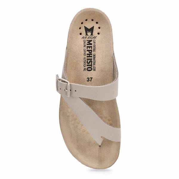 Women's Helen Footbed Toe Loop Sandal - Fog