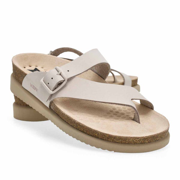 Women's Helen Footbed Toe Loop Sandal - Fog