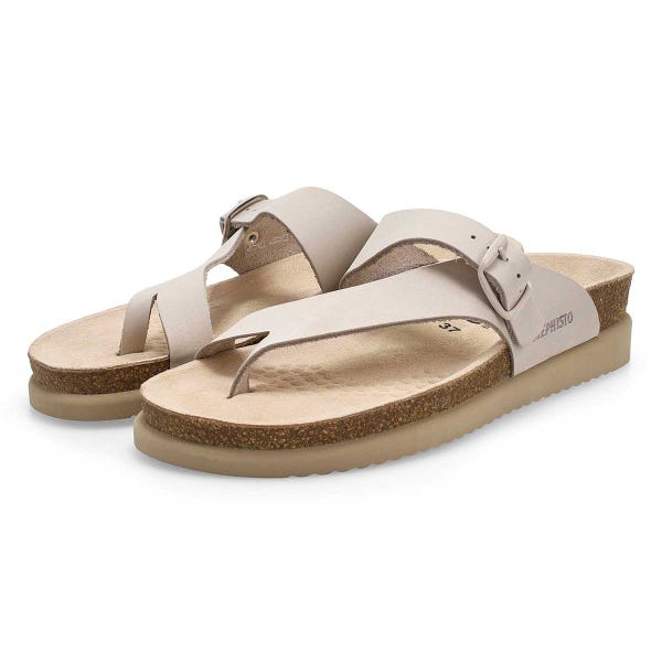Women's Helen Footbed Toe Loop Sandal - Fog