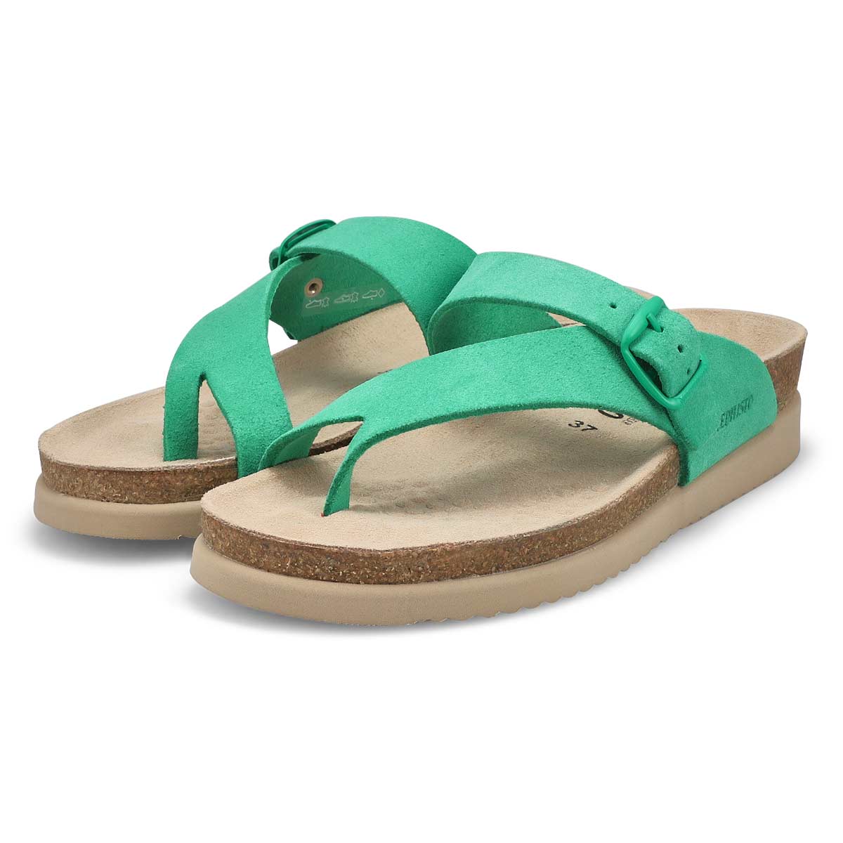 Women's Helen Footbed Toe Loop Sandal - Green