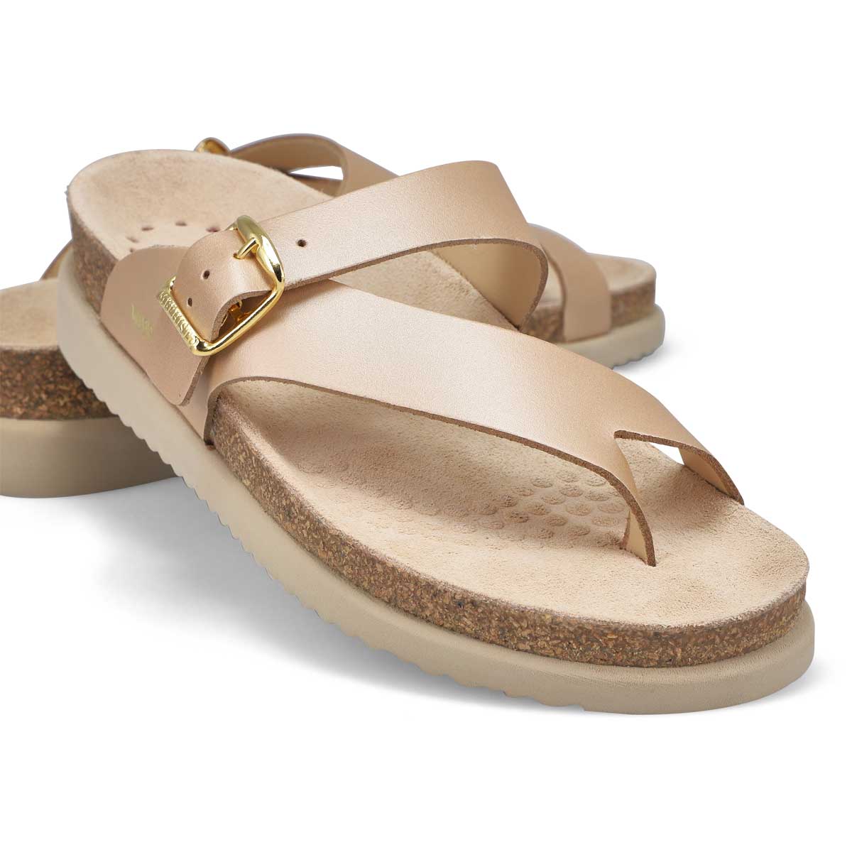 Women's Helen Footbed Toe Loop Sandal - Platinum