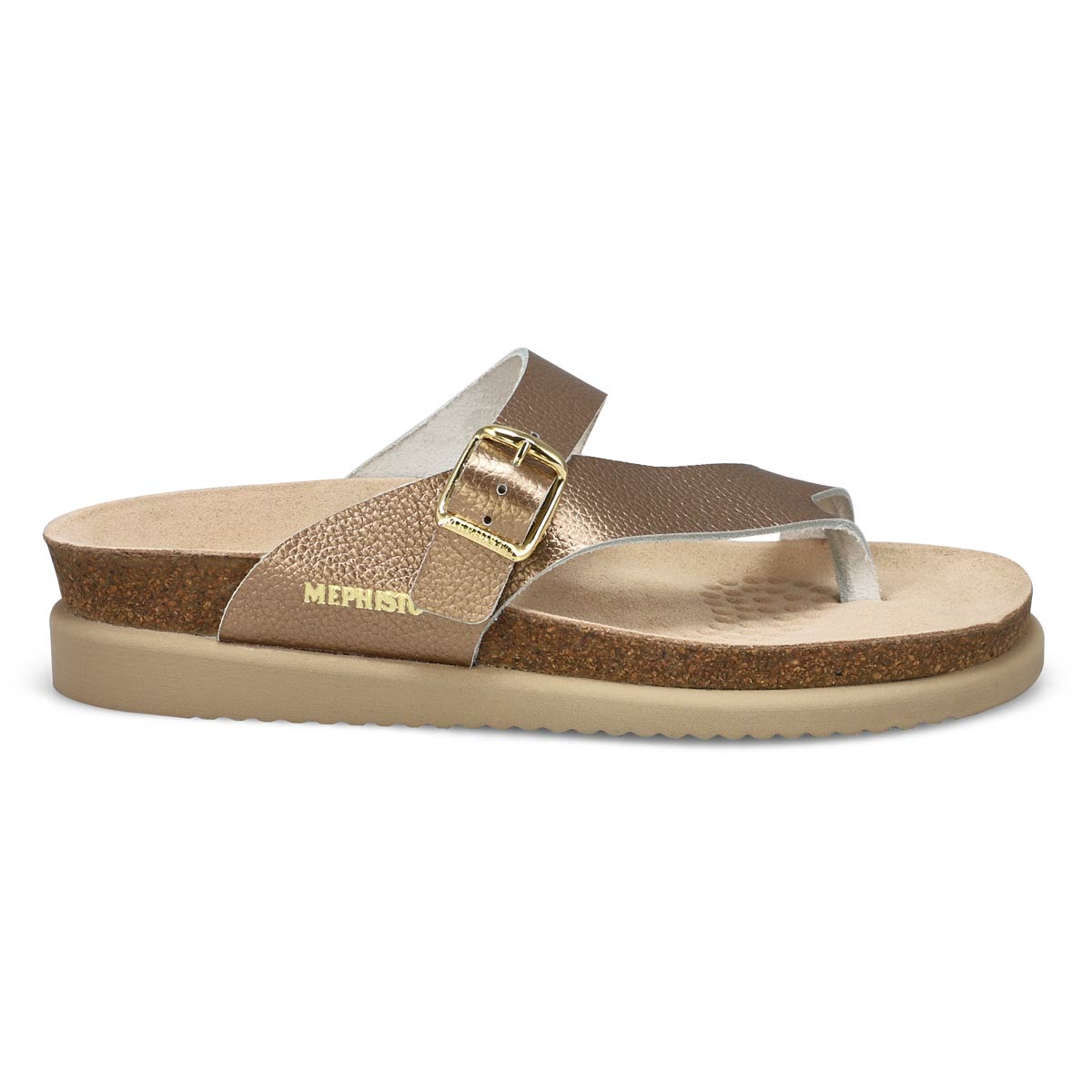 Women's  Helen Footbed Toe Loop Sandal - Platinum
