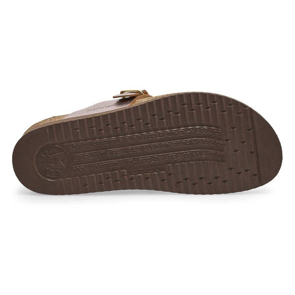 Women's  Helen Footbed Toe Loop Sandal - Platinum