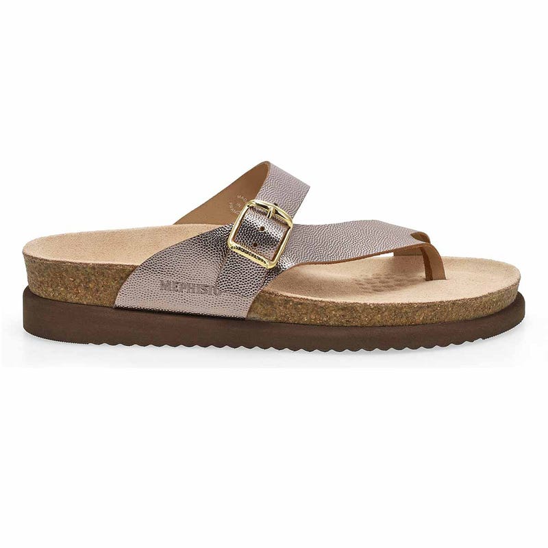 Women's  Helen Footbed Toe Loop Sandal - Platinum