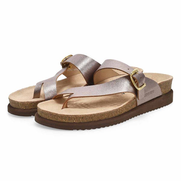 Women's  Helen Footbed Toe Loop Sandal - Platinum