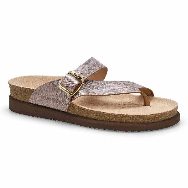 Women's  Helen Footbed Toe Loop Sandal - Platinum