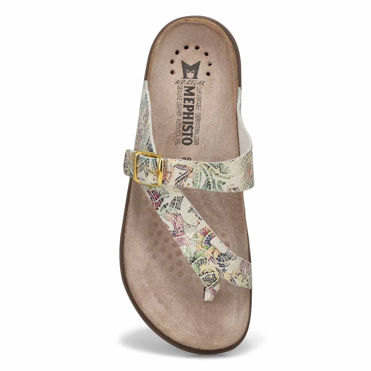 Women's Helen Plus Footbed Wide Sandal - Pompei