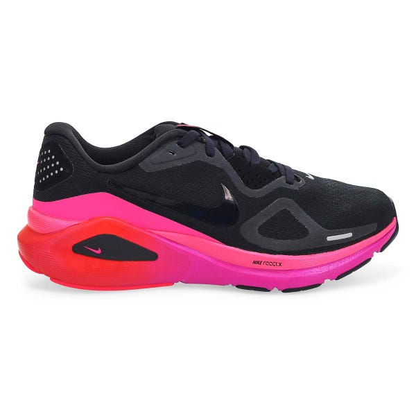 Women's Structure 26 Performance Sneaker - Black/Pink/Blue