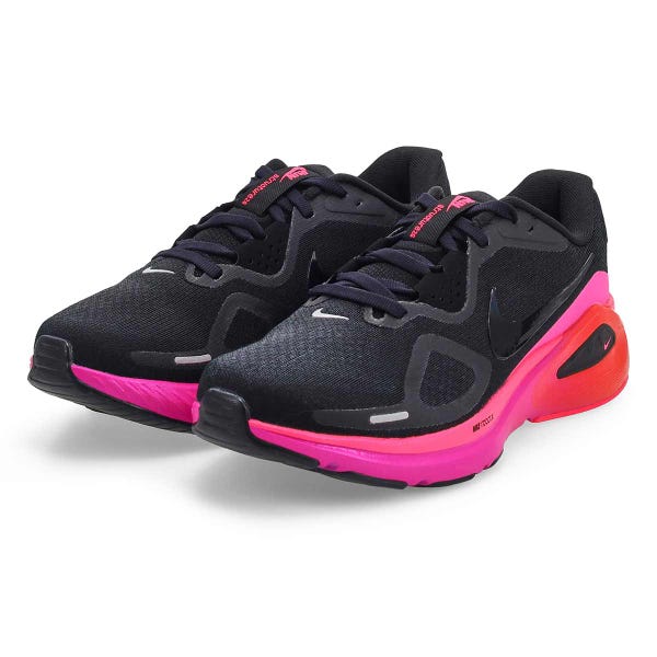 Women's Structure 26 Performance Sneaker - Black/Pink/Blue