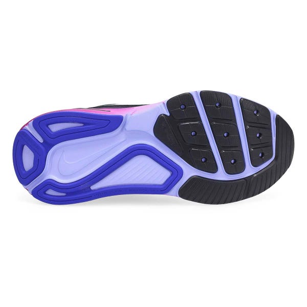 Espadrille de performance Structure 26 pour femmes - Noir/rose/bleu