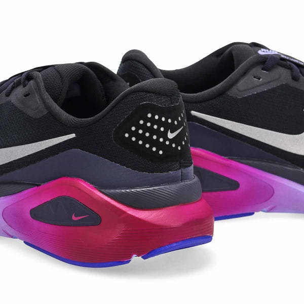 Espadrille de performance Structure 26 pour femmes - Noir/rose/bleu