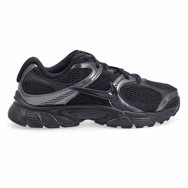Espadrille lacée V5 RNR pour hommes - Noir/noir anthracite
