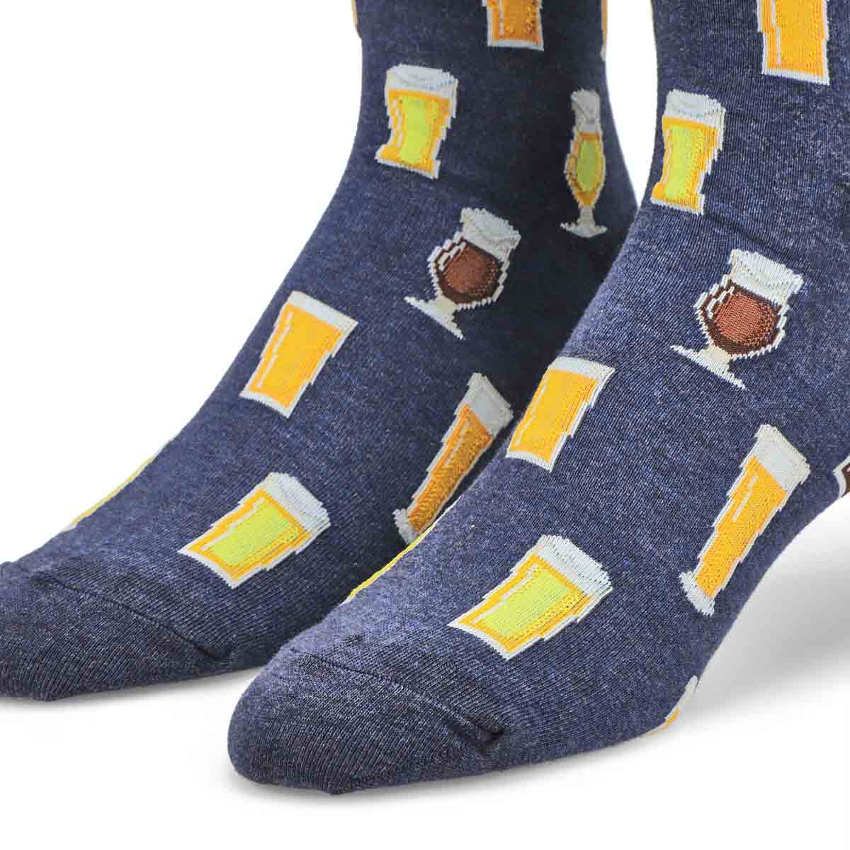 Men's Beer Printed Sock