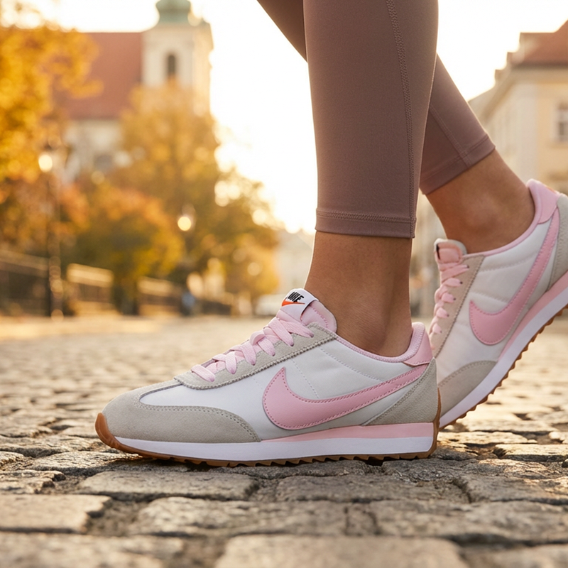 Women's Pacific Lace Up Sneaker - Summit White/Pink Foam/Gum/Light Brown