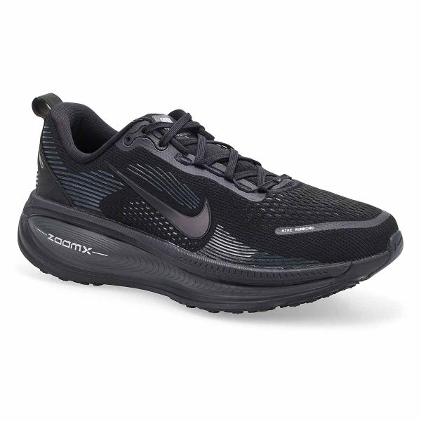 Men's Vomero 18 Performance Sneaker - Black/Dark Smoke Grey/Light Smoke Grey