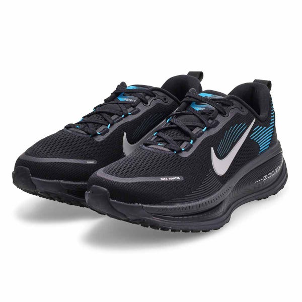 Men's Vomero 18 Performance Sneaker - Black/Silver/Light Blue/Anthracite