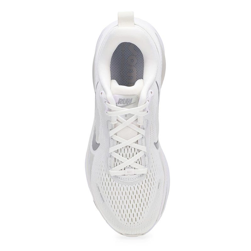 Espadrille de performance Vomero 18 pour femme - Blanc/Argent métallique/Poussière de photon