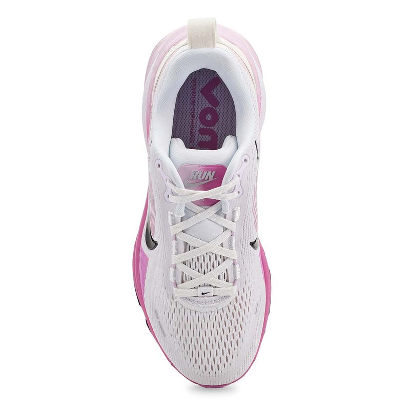 Women's Vomero 18 Performance Sneaker - White/Black/Bleached Lilac/Light Magenta